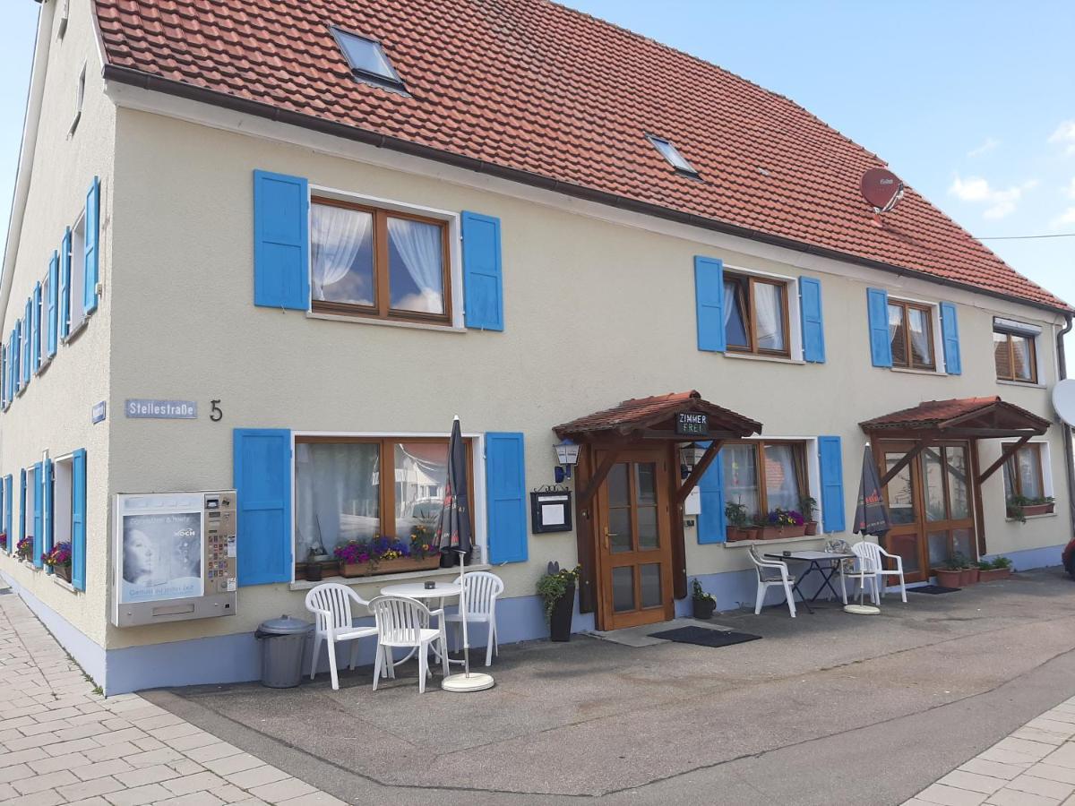 Weilen unter den Rinnen Gaestehaus Pension Waldhorn מראה חיצוני תמונה