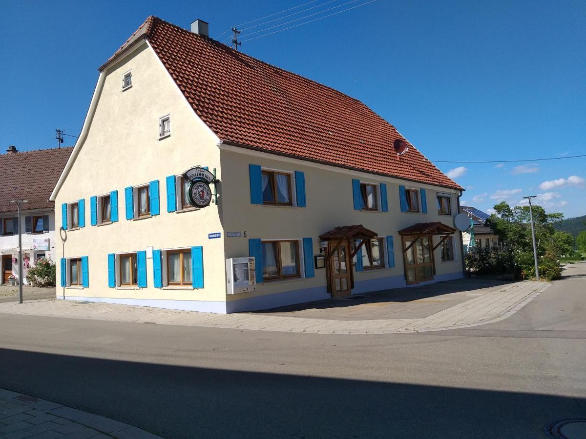 Weilen unter den Rinnen Gaestehaus Pension Waldhorn מראה חיצוני תמונה