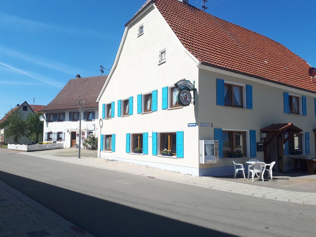 Weilen unter den Rinnen Gaestehaus Pension Waldhorn מראה חיצוני תמונה