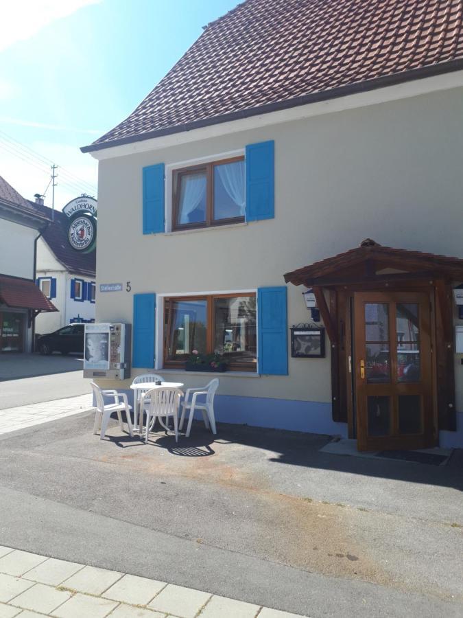 Weilen unter den Rinnen Gaestehaus Pension Waldhorn מראה חיצוני תמונה